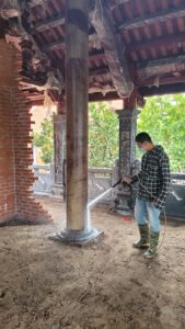 phun thuốc phòng chống mối nền móng