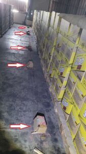 mối phá hàng hóa của công ty-hư hỏng nghiêm trọng