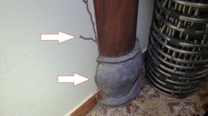 Mối đất xâm nhập nhà dân tại Mỹ Lộc từ nền đất ẩm