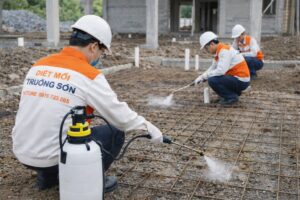 nhân viên diệt mối trường sơn-phòng chống mối cho nền móng