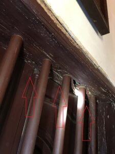 Nhà dân xây trên đất ruộng tại Bình Lục dễ bị mối đất làm tổ dưới nền